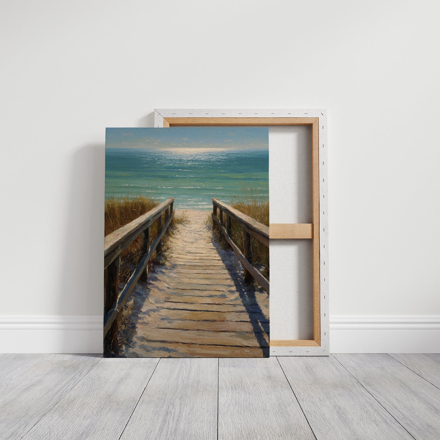 Shoreline Passage Beckons Horizon