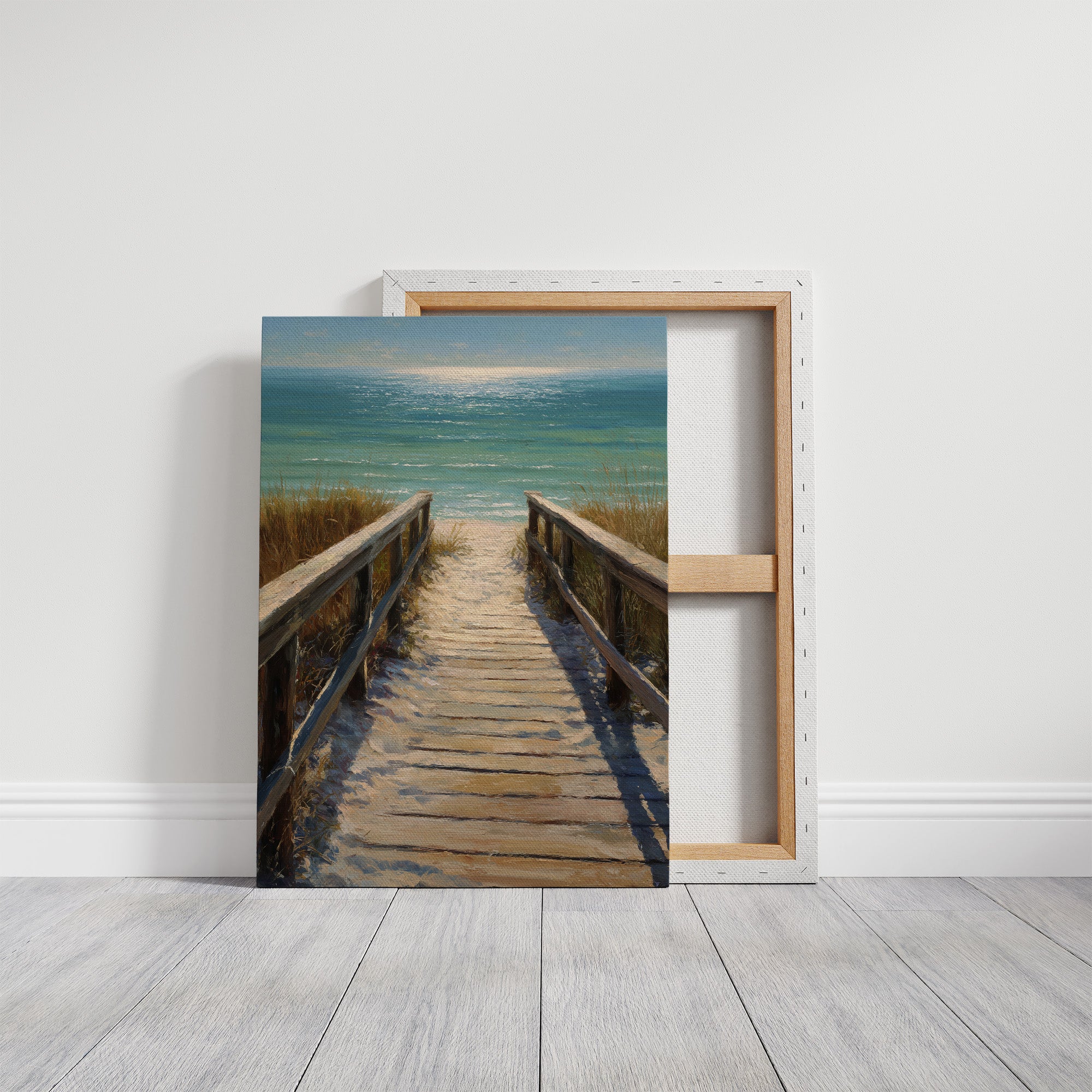 Shoreline Passage Beckons Horizon