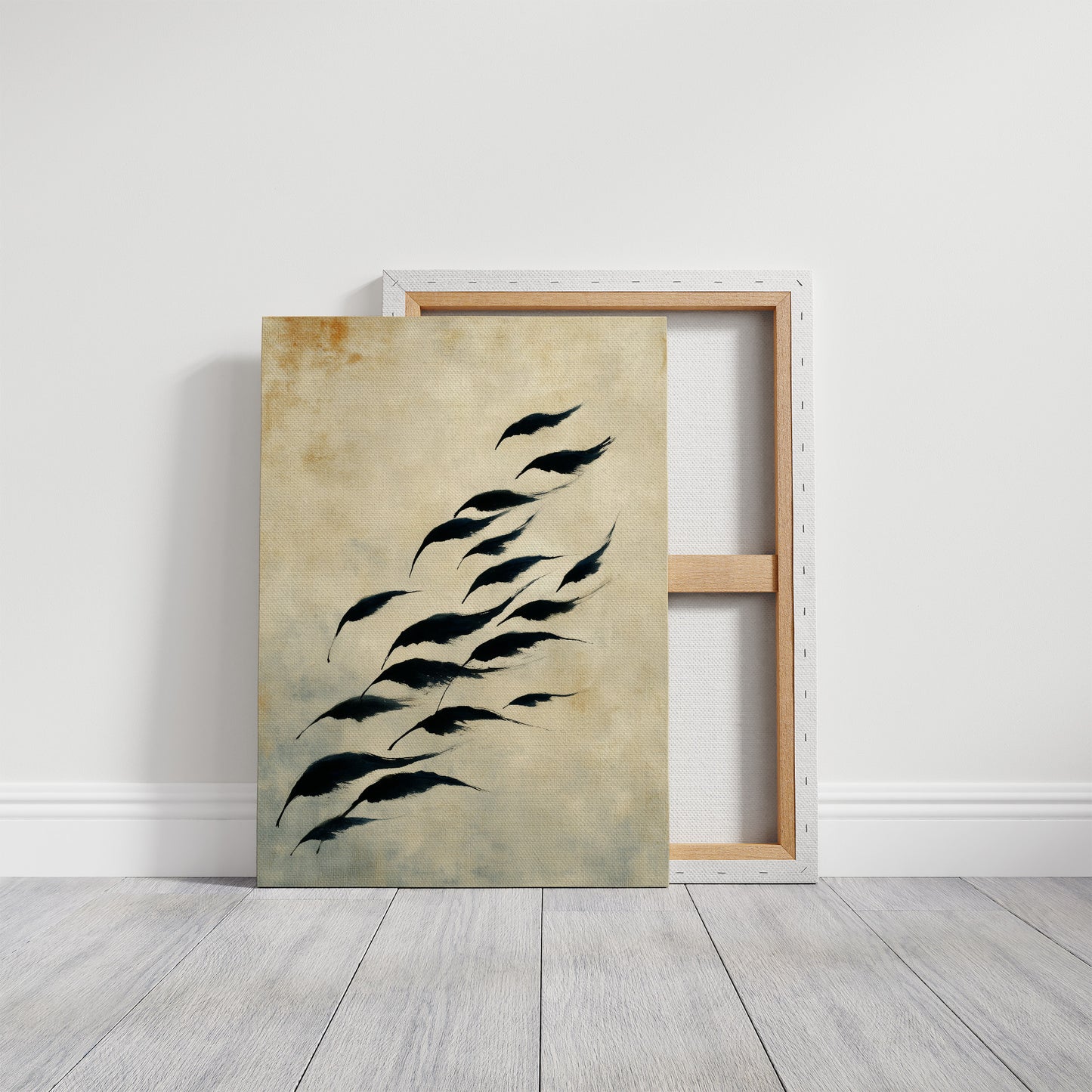 Birds Take Flight At Dawn