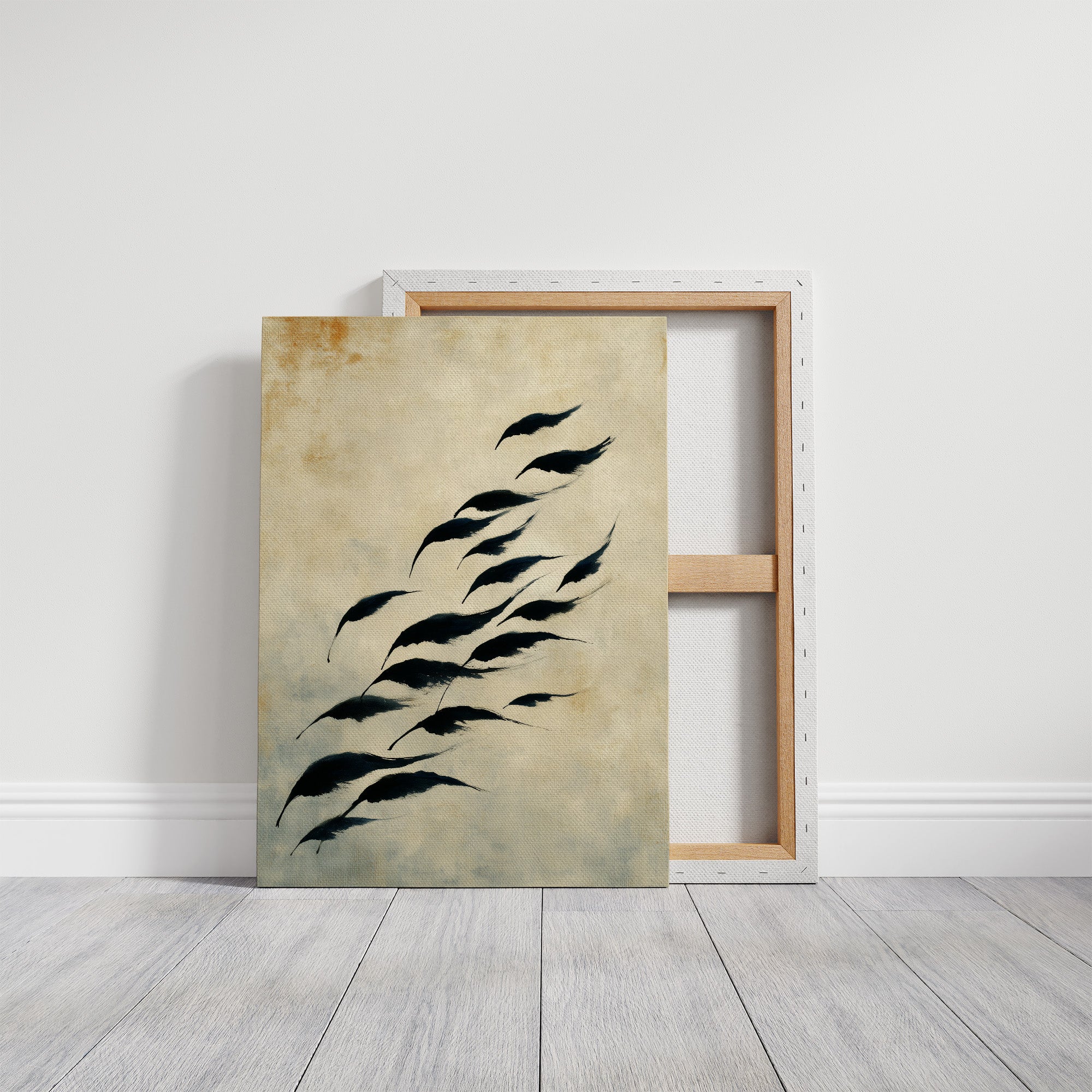 Birds Take Flight At Dawn