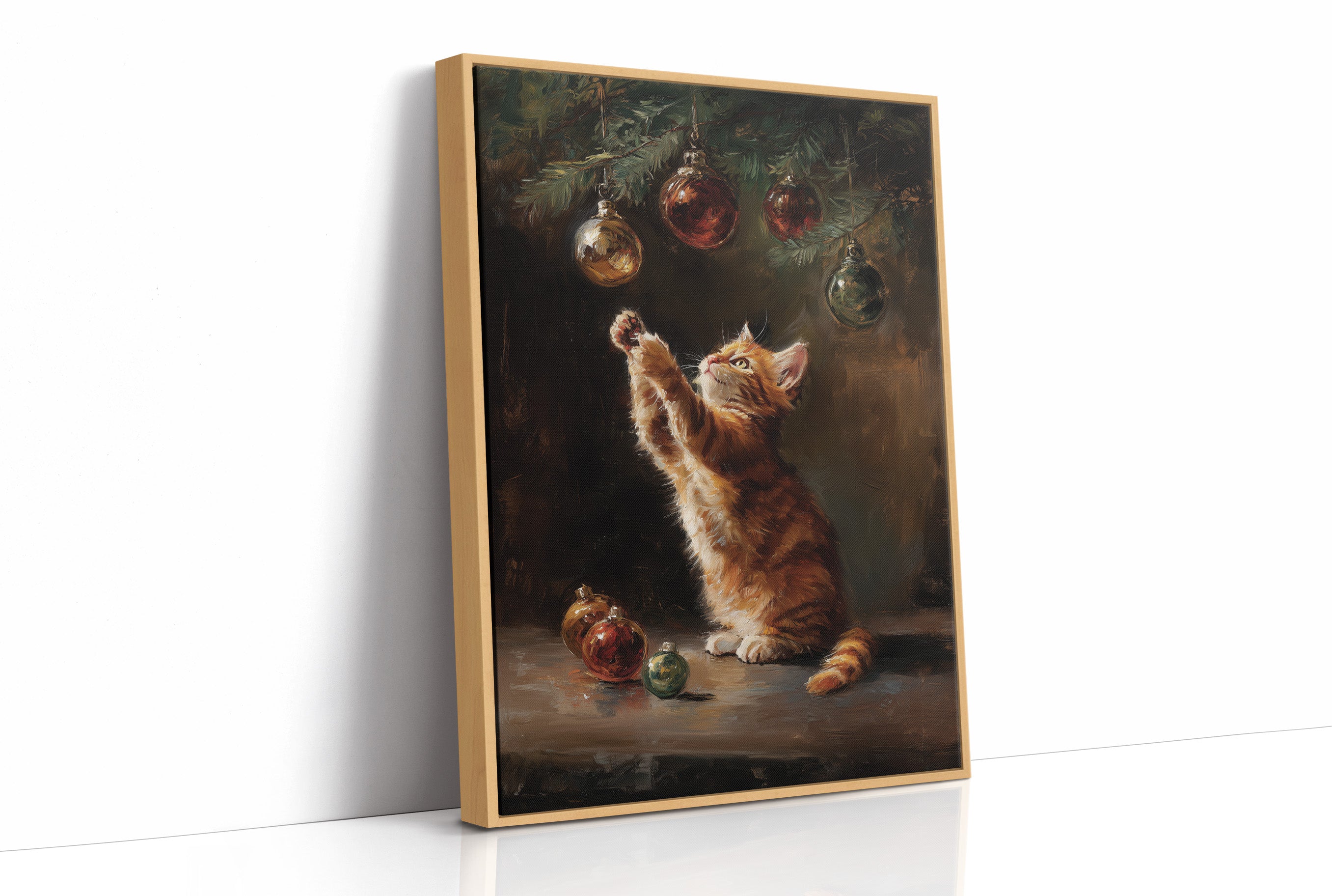 Curious Paws At Christmas