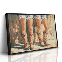 Summer Legs, Western Boots