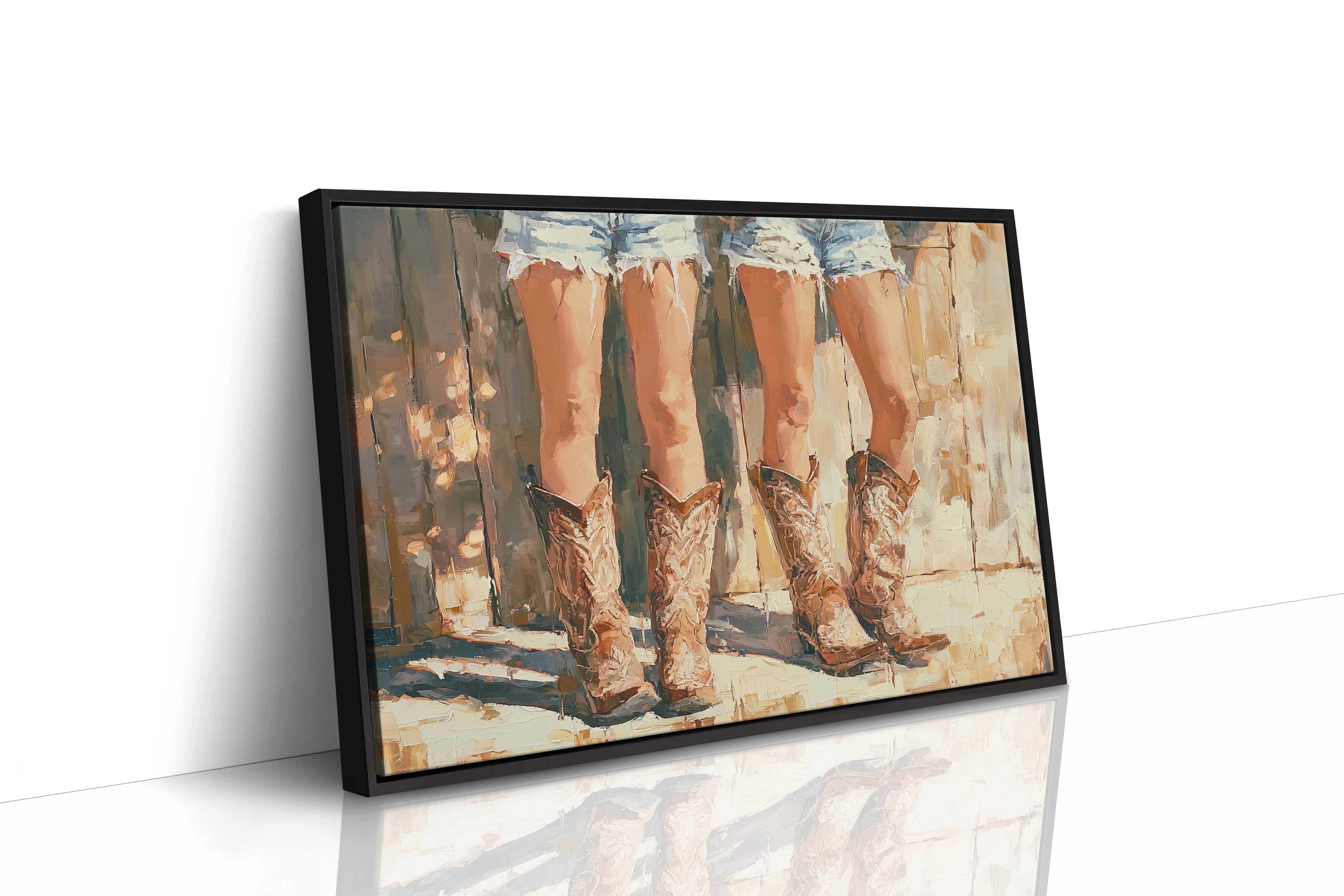 Summer Legs, Western Boots