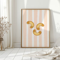 Croissants Dance On Blush Morning