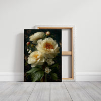 Where Cream Peonies Keep Secrets