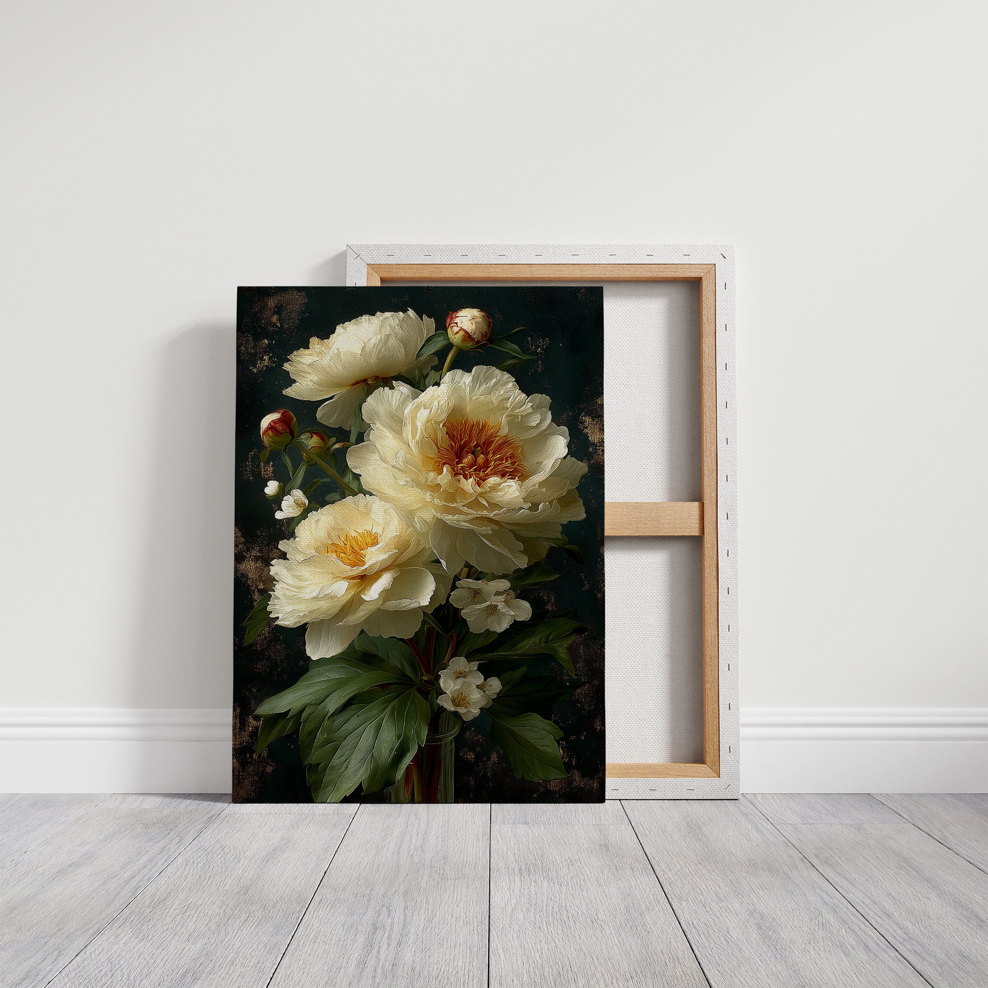 Where Cream Peonies Keep Secrets