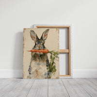 Rabbit With Carrot Impasto