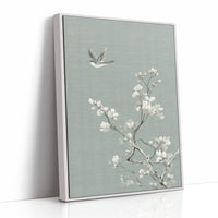 Soft Blossoms On Morning Linen