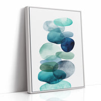 Ocean Stones Float Through Morning
