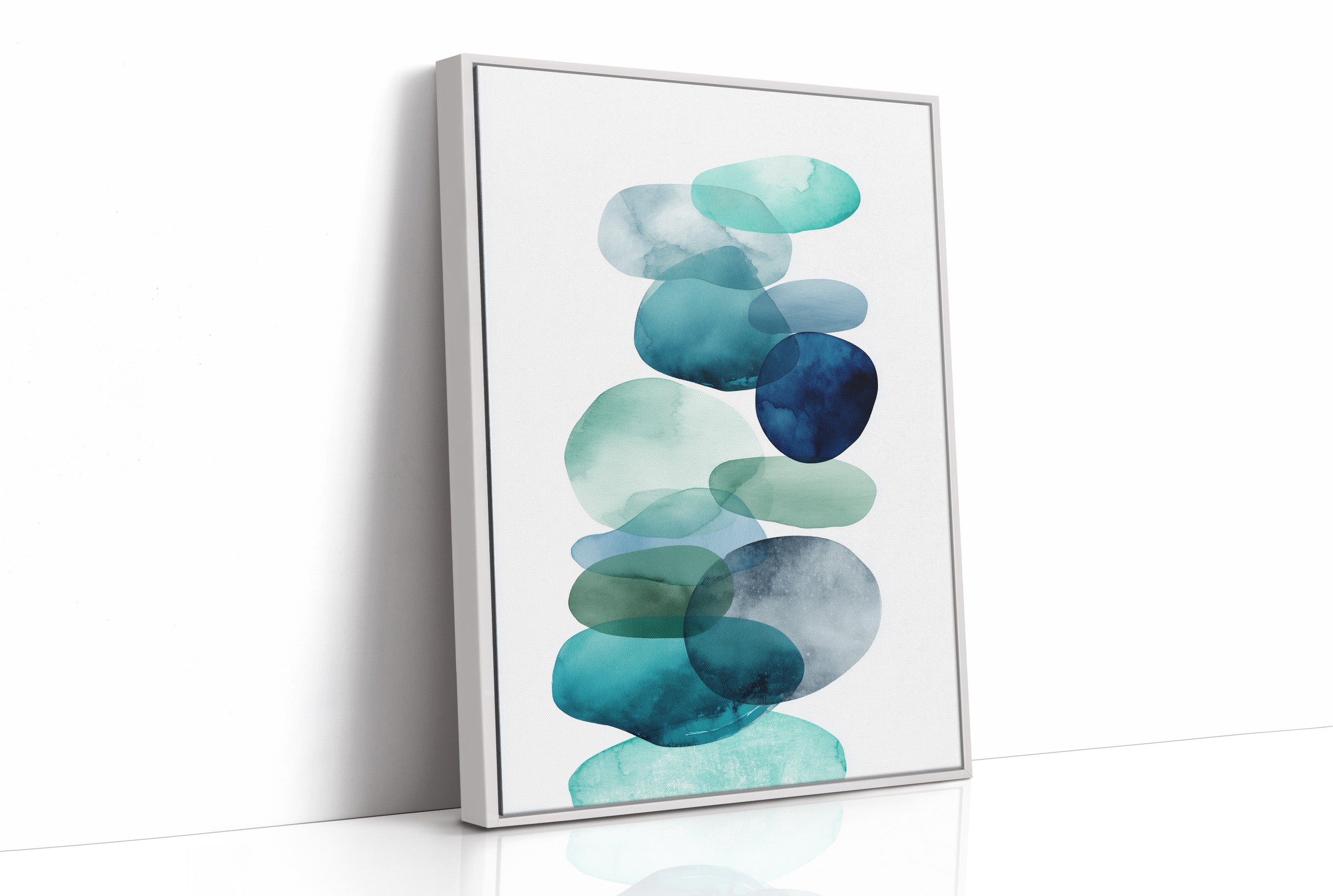 Ocean Stones Float Through Morning