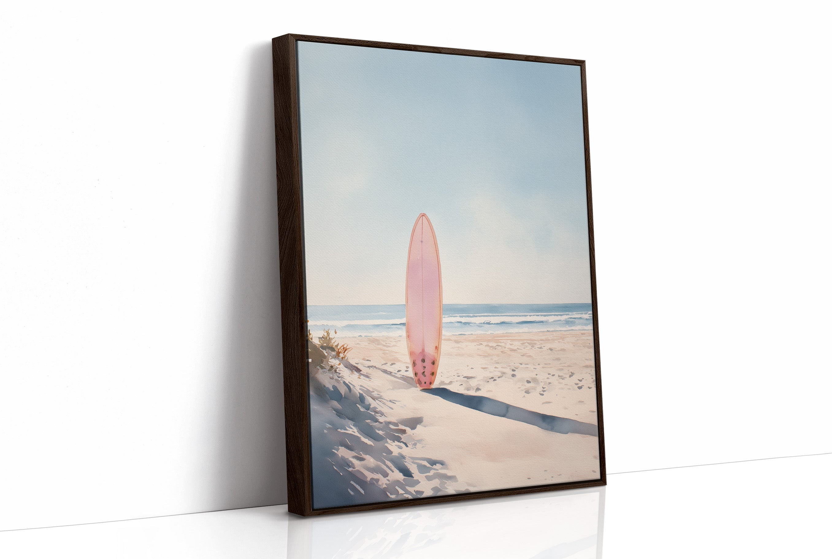 The Board That Waits for Waves