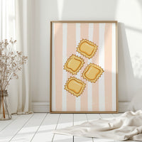 Ravioli Dances Through Blush Afternoon