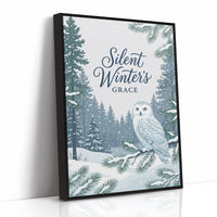 Silent Winter’s Grace: Owl Unimpressed