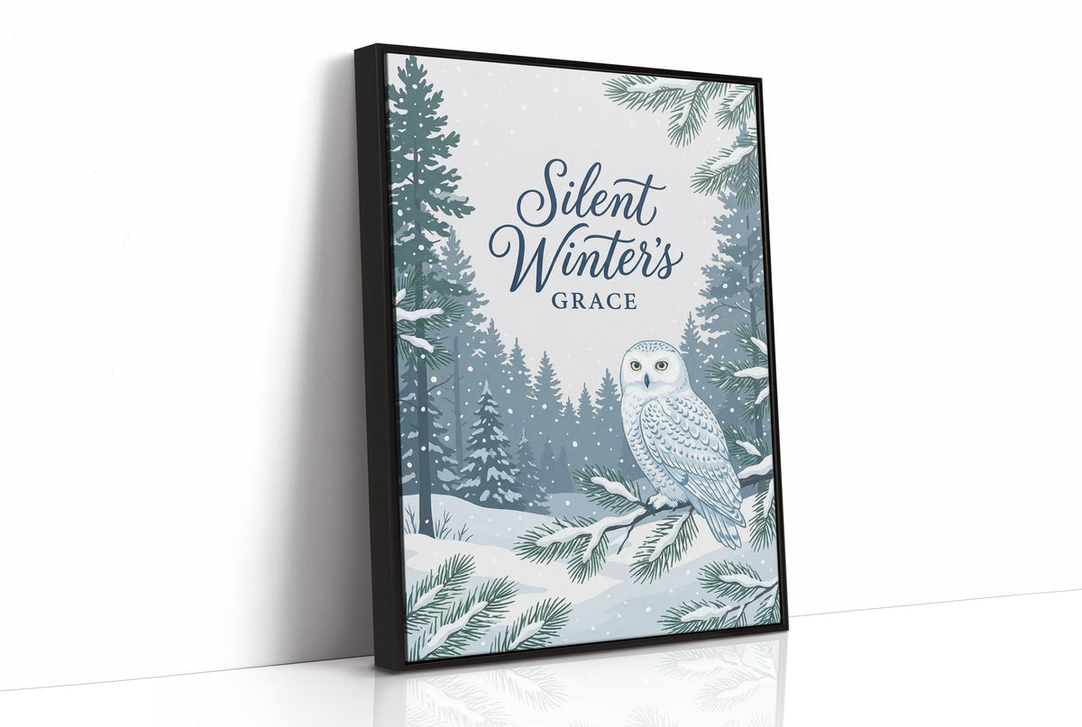 Silent Winter’s Grace: Owl Unimpressed