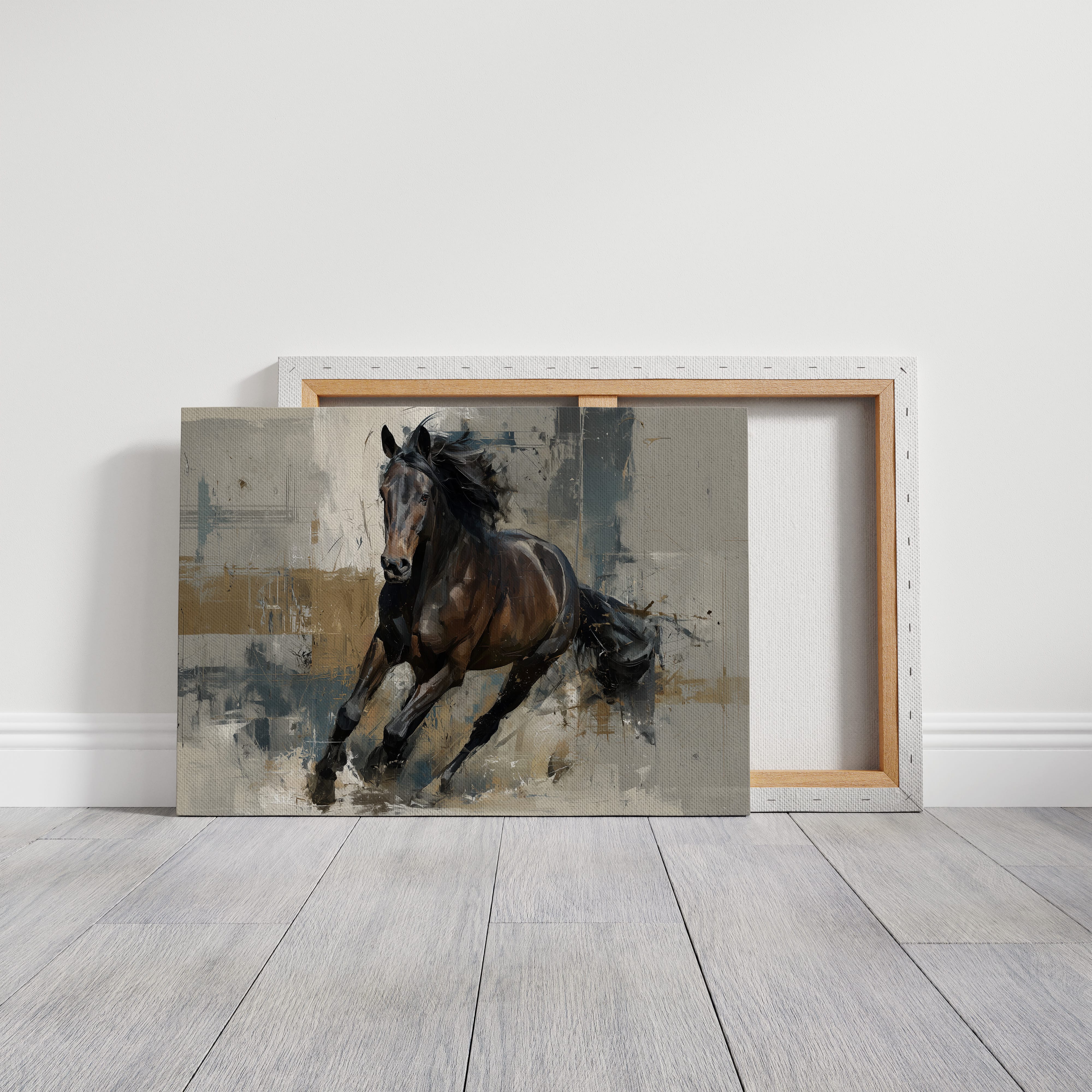 Untamed Spirit Breaks Through Storm