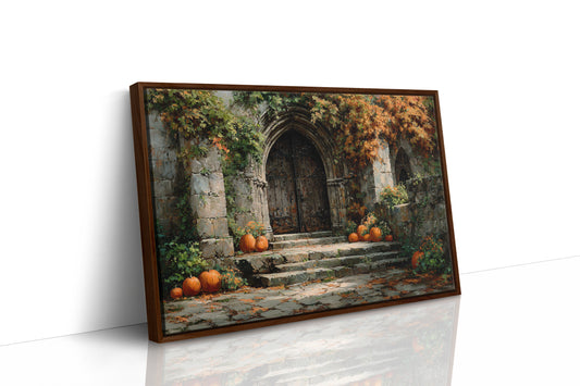 Autumn's Embrace at the Threshold