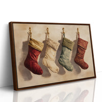 Stockings Frame December's Gentle Light