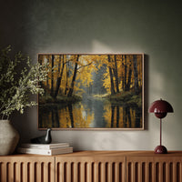 Autumn’s Reflection, Winter’s Approach