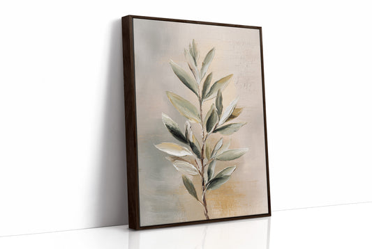 Sage Leaves In Golden Light