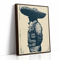 Vaquero in Profile: A Western Silhouette
