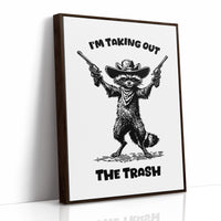 Im Taking Out the Trash Raccoon