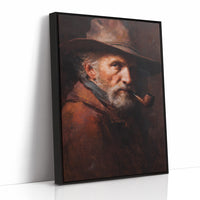 Wisdom Smokes From Wooden Frame