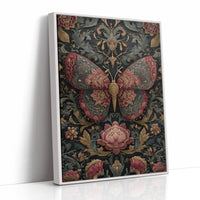 Butterfly Dance Among Blossoms