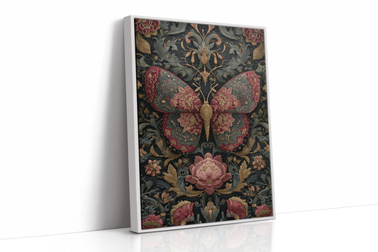 Butterfly Dance Among Blossoms