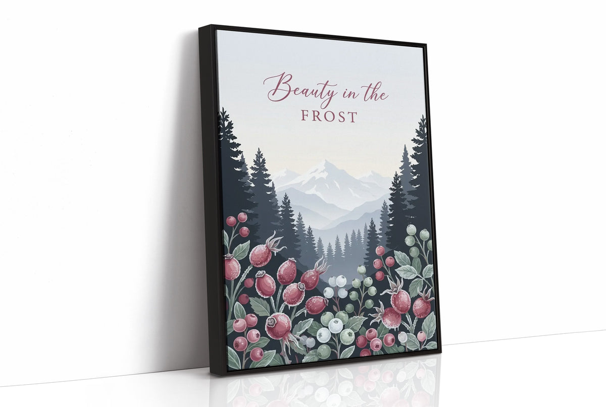 Beauty in the Frost: Sugar-Coated Berries