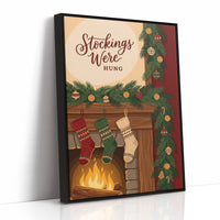 Stockings Were Hung: Dangerously Close to the Fire