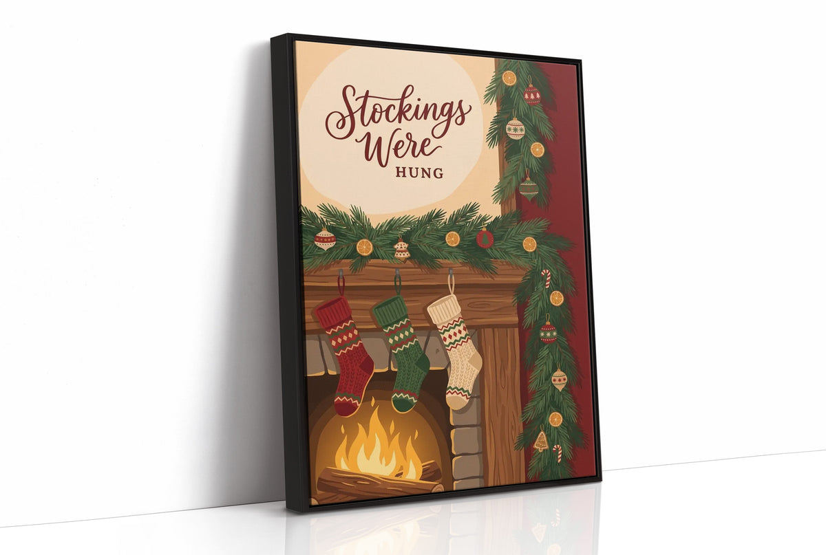 Stockings Were Hung: Dangerously Close to the Fire