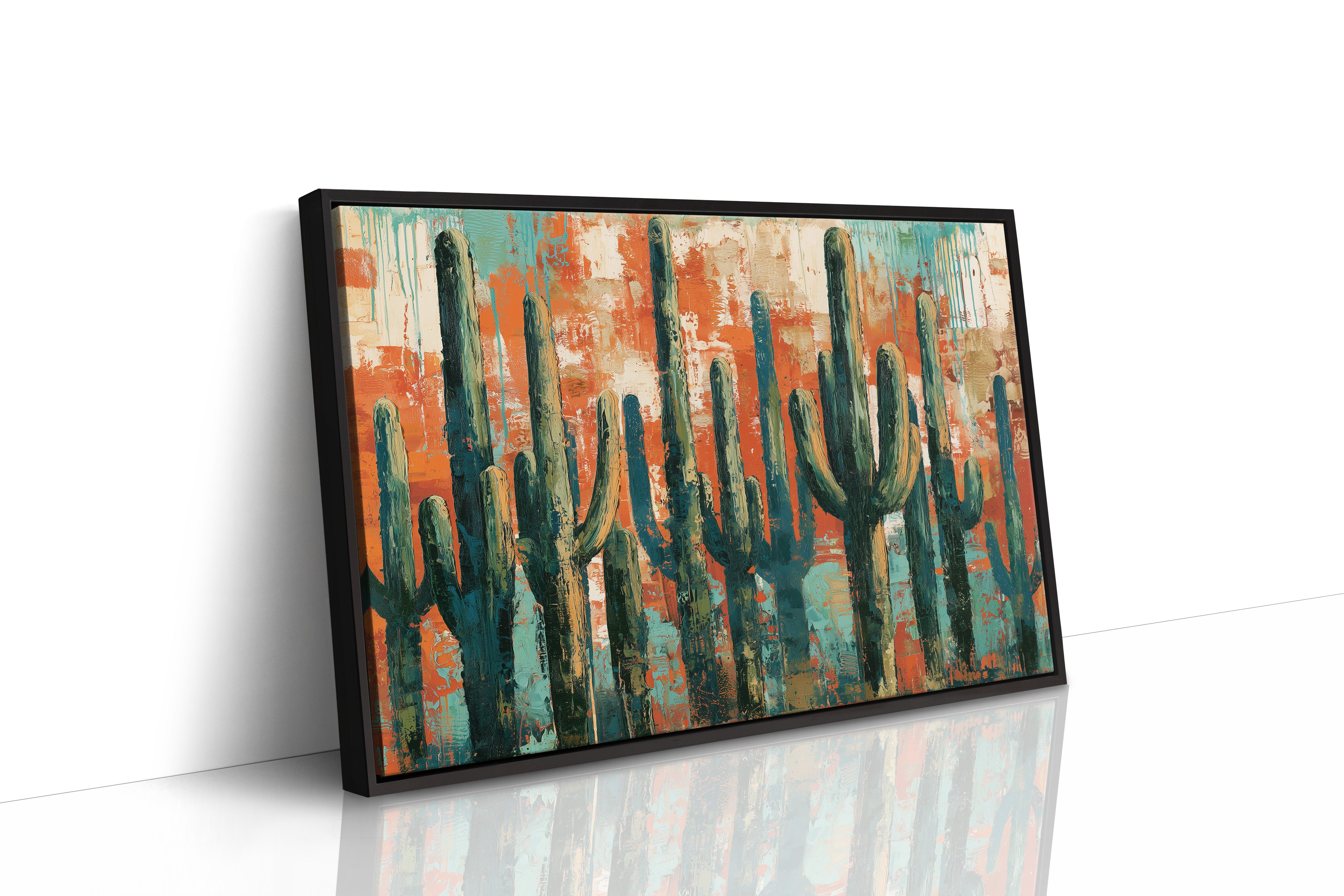Saguaro Grove Abstraction
