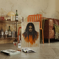 Ember Stare Warrior Portrait