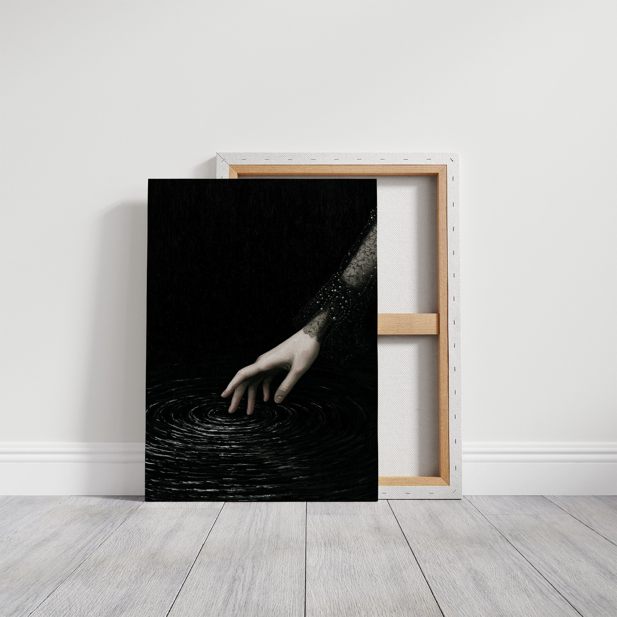 Touch of Stardust: Hand Dissolving into the Void
