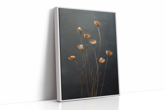 Dried Poppies Above Evening Spirits