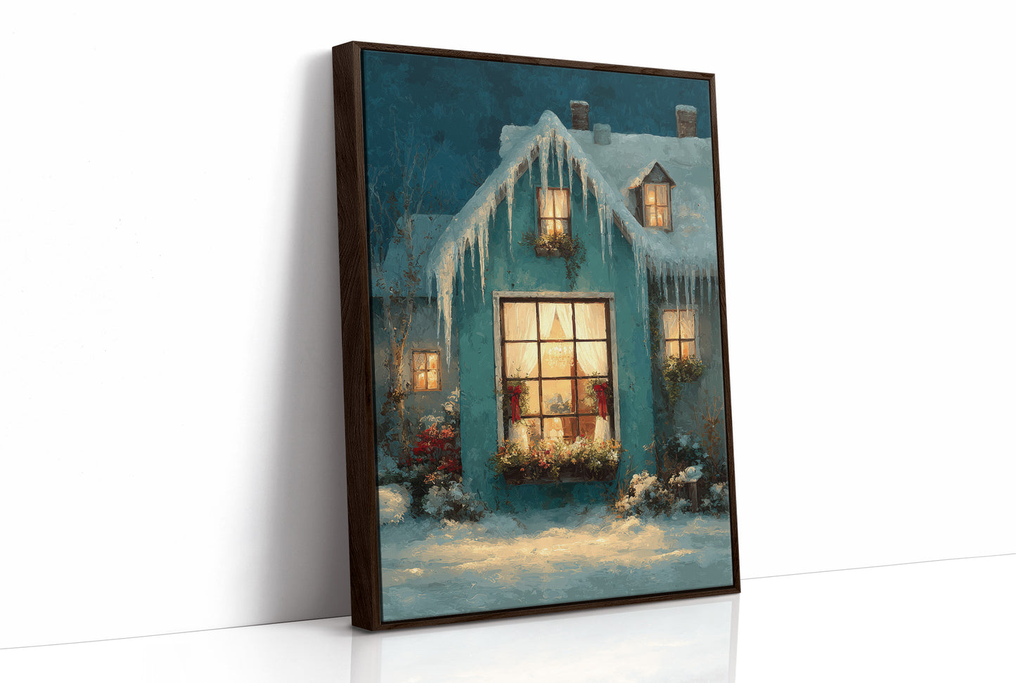 Icicles and Warm Windows