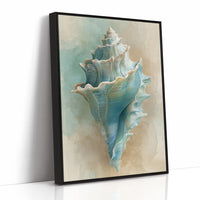 Ocean Memory In Wooden Frame