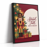 Stand Tall, Shine Bright: Nutcracker on Guard Duty