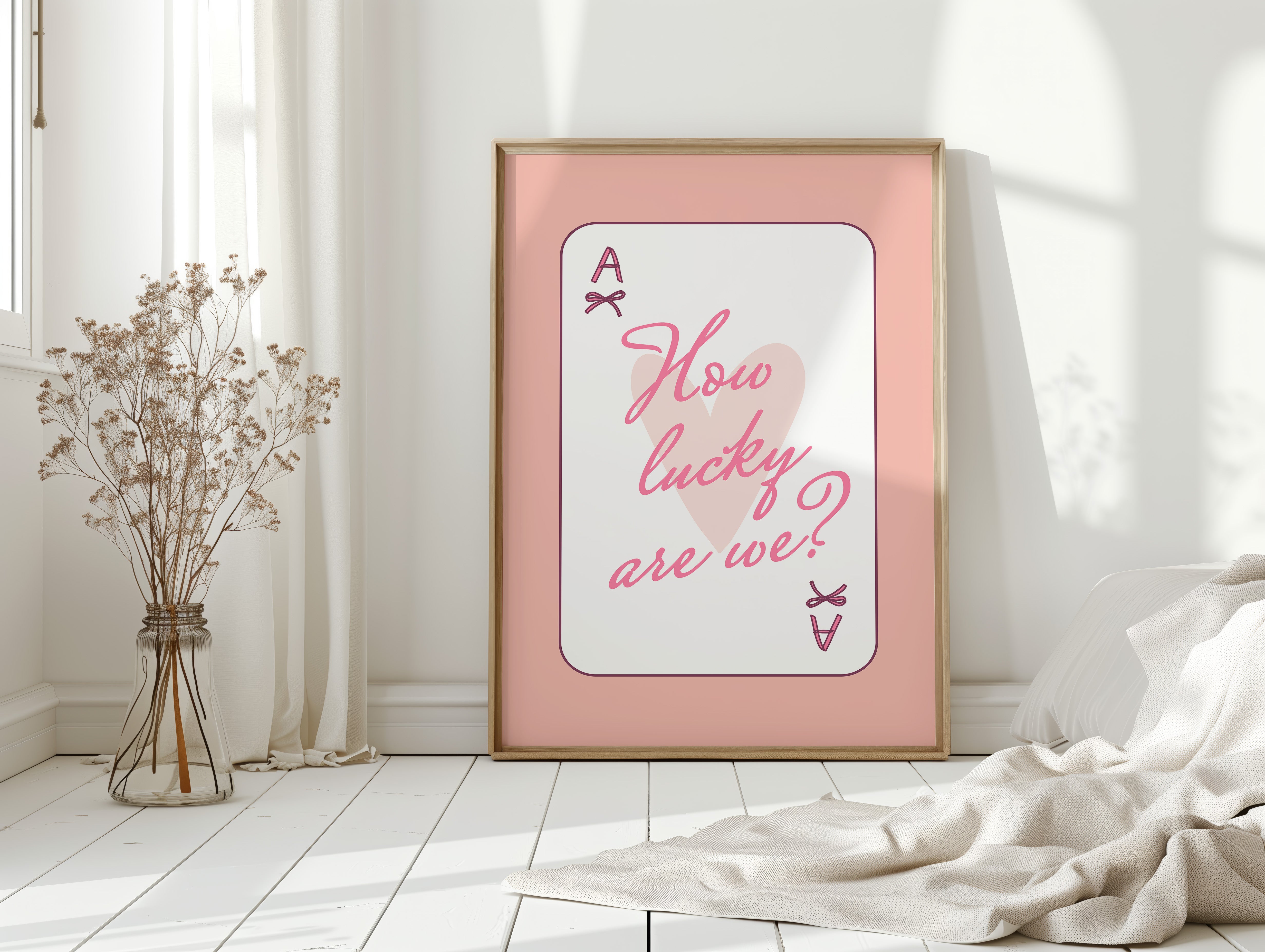 Pink Hearts Deal Sweet Fortune