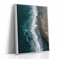 Tides Embrace the Shoreline's Whisper