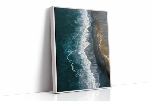 Tides Embrace the Shoreline's Whisper