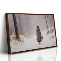 Winter Path Leads To Mystery