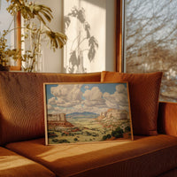 Mesa Clouds Paint Ancient Stories