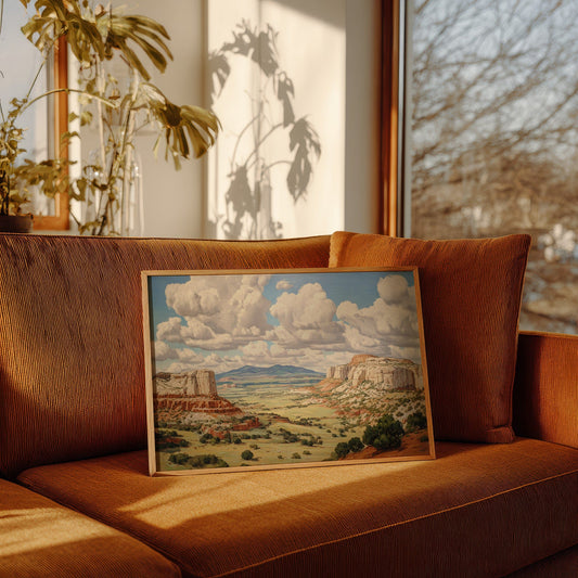 Mesa Clouds Paint Ancient Stories