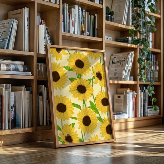 Yellow Petals Chase Summer Light