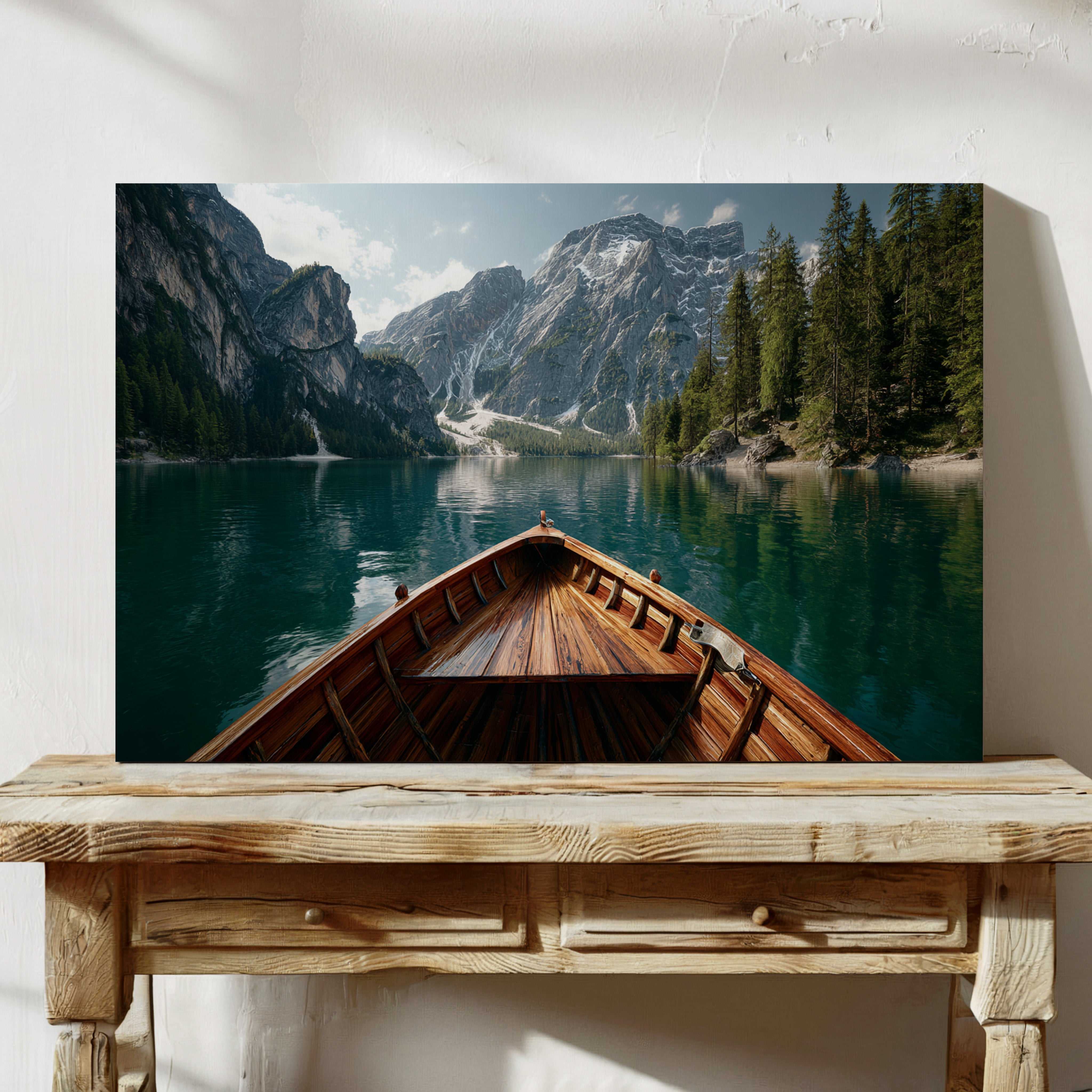 Wooden Boats Find Alpine Paradise