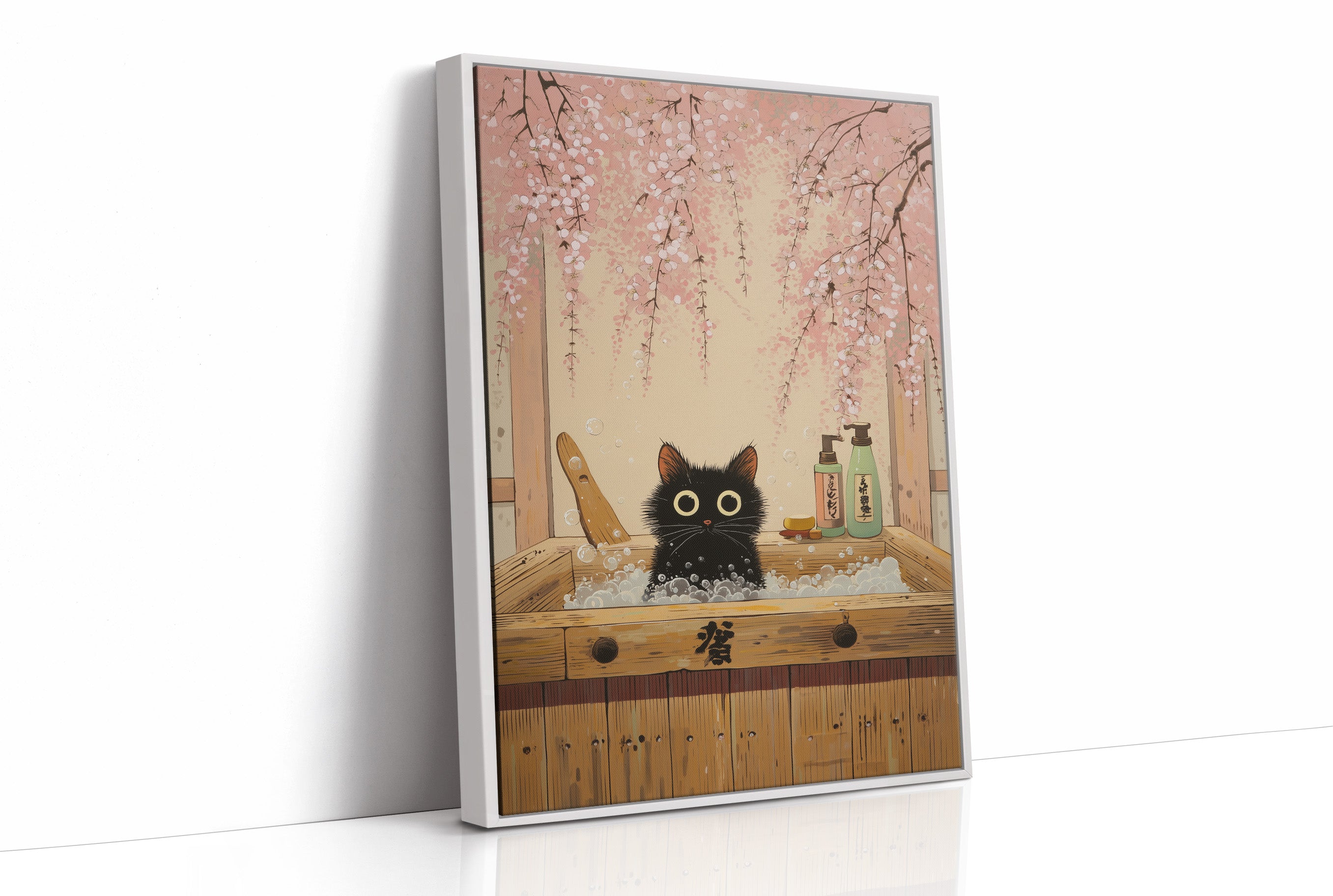 Curious Cat's Cherry Blossom Bath