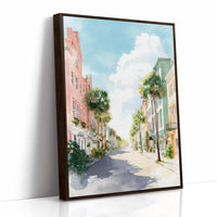 A Sunlit Street of Postcards