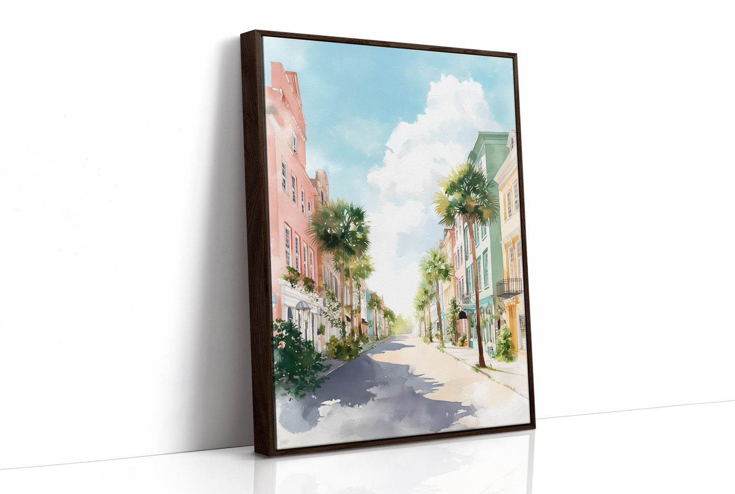 A Sunlit Street of Postcards