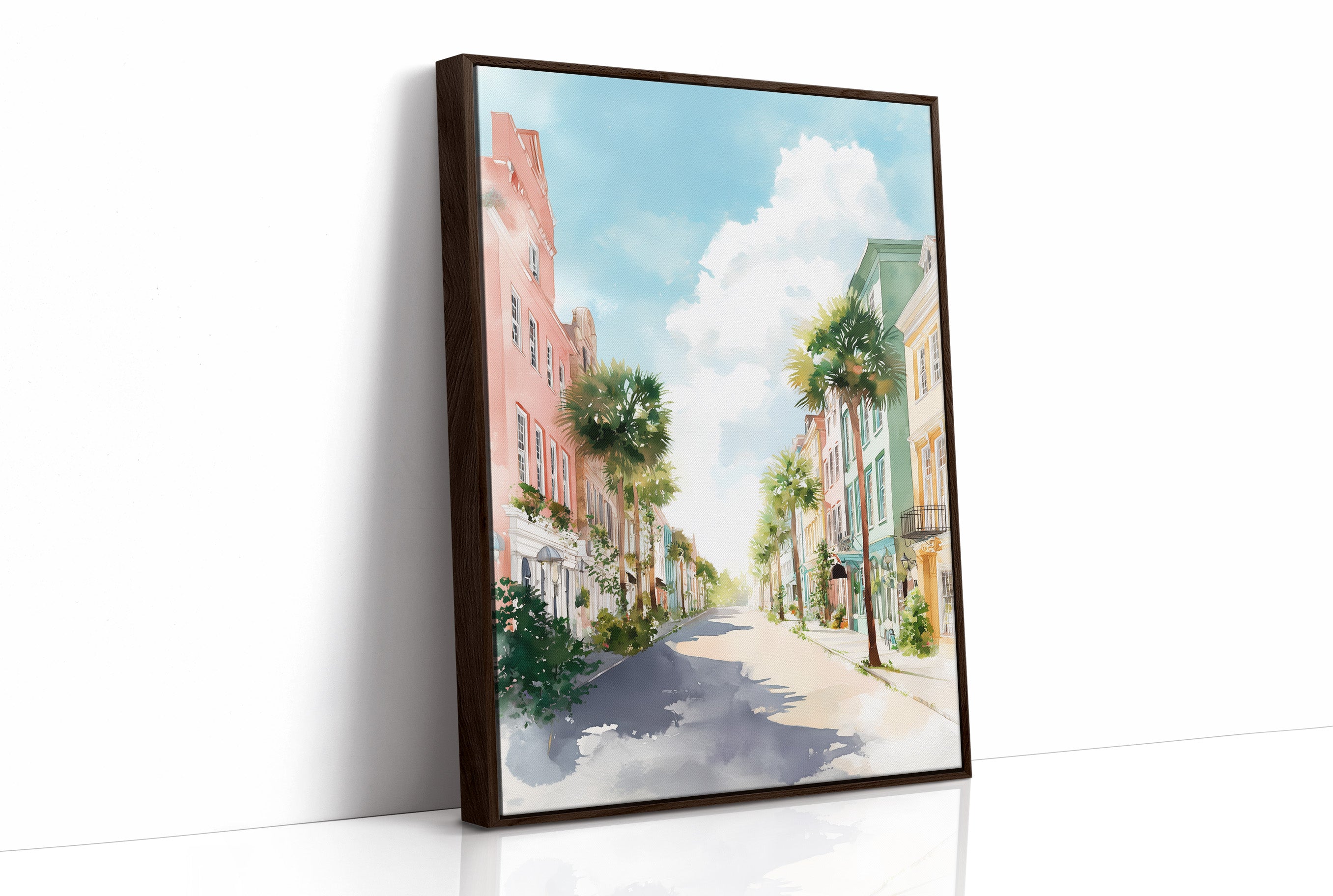 A Sunlit Street of Postcards